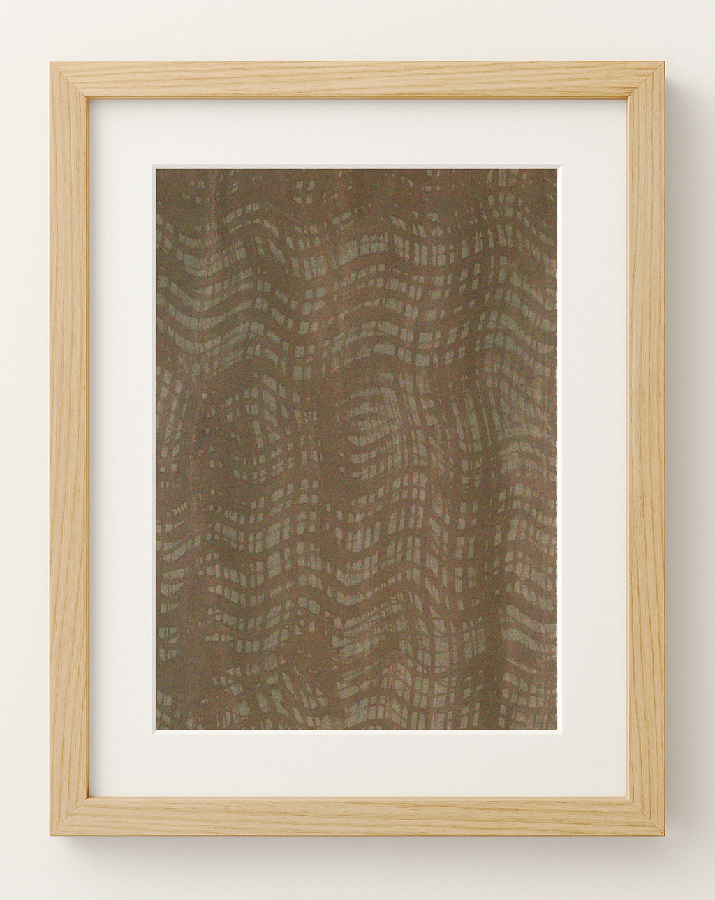 Japanese Art Print – Asymmetrical Grid Rooted in Kimono Tradition