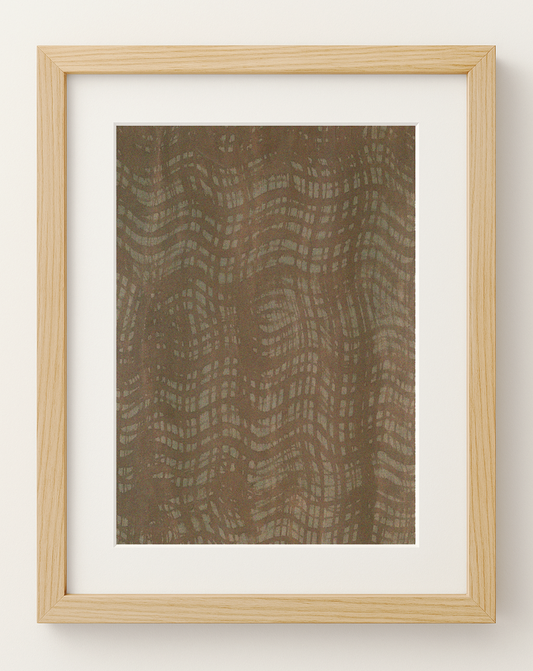 Japanese Art Print – Asymmetrical Grid Rooted in Kimono Tradition